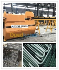 Machine pour treillis à' Beton 
