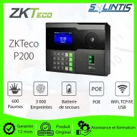 Terminal de pointage biométrique (Paume, Empreinte, carte) ZKTeco P200