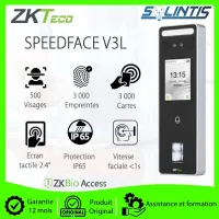 Terminal de Contrôle D'accès et De Pointage (Faciale, empreinte, carte) ZKTeco SpeedFace V3L