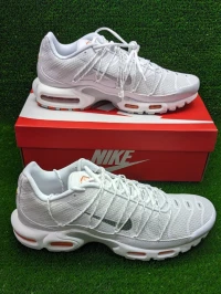 Nike Tn Air Max Plus Utility 2023  Blanche - Ref FJ4232-100 - Original اصلية - Pointure 47 / 30.5 Cm