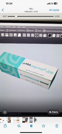 Boites et caisses (cartons) film transparent et aluminium
