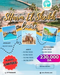 un voyage spéciale combiné caire et sharm el sheikh 