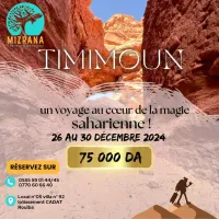 vacance d'hiver Timimoun