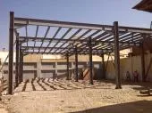 Charpente métallique et portail