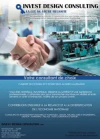 représentant INVEST DESIGN FRANCE ALGERIE