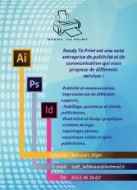 infographie, impression, publicité...