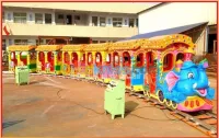 Mini train et bateau pirates pour parc d'attraction Algerie