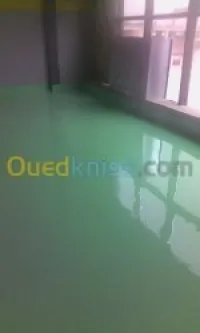 peinture des mures et epoxy des sols 