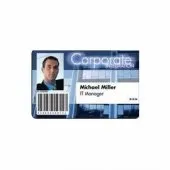 Impression sur badge en PVC