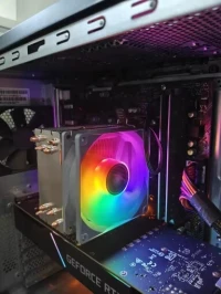 Aigo ICE200PRO Air CPU Cooler 2 Heatpipes Radiator Cooling Fan For Intel 115X 1200 1700 AM4 AM5 AMD