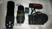 Pentax K7 avec 18-55mm 70-210mm 300mm