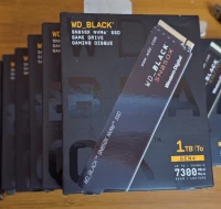 WD Black SN850X PCIe Gen 4 NVMe SSD 1TB 7300mbps -- PROMOTION