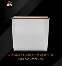 MACHINE À LAVER IRIS 12kg PLASTIQUE SEMI-AUTOMATIQUE 