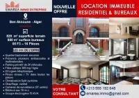 Location Immeuble Alger Ben aknoun
