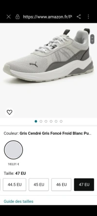 Basket PUMA original Homme Anzarun 2.0 Basket