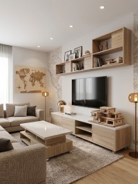 طاولات-منخفضة-meuble-tele-et-table-basse-السحاولة-الجزائر