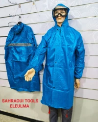 Monteau pvs blue Imperméable bleu