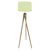 Lampadaire Trepied Ivoire 156*38 Cm