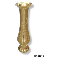 Vase En Cuivre Jaune 43.5*12.5Cm