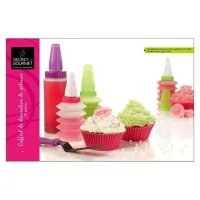 SECRET DE GOURMET Kit De Décoration Pour Gâteaux Nappages, Glaçages