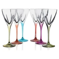 RCR Verre A Pied Fusion Vap 6 Pièces