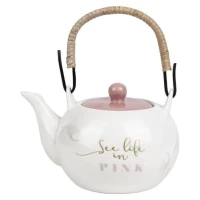 Théière Porcelaine Ginko