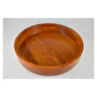 Assiette En Bois (Djafna) En Bois Rond
