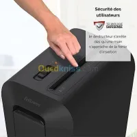 DESTRUCTEUR DE DOCUMENTS FELLOWES LX65 COUPE CROISEE P4 22LITRES