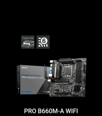 msi pro b660m-a wifi ddr5