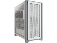 BOITIER MOYEN CORSAIR 4000D AIRFLOW TEMPERED GLASS (BLANC)
