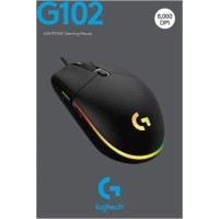 لوحة-المفاتيح-الفأرة-souris-logitech-g102-gaming-filaire-noir-original-الجزائر-وسط
