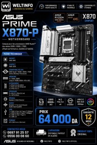 لوحات-أم-carte-mere-asus-prime-x870-p-الجزائر-وسط