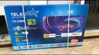 PROMOTION Télévision Telestar 55pouces Smart Android 63000Da