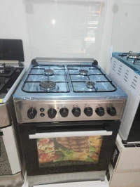 PROMO Cuisinière 4feux Géant Emerald Inox ventilé/ Catalysé/ fiha kolech 33000Da 
