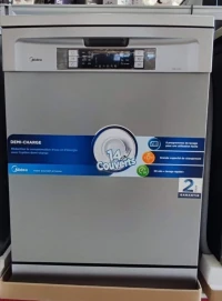 PROMOTION Lave Vaisselle Midea 14 Couverts Gris68000Da Blanche 62000Da