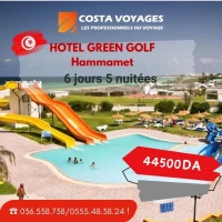 voyagee organisee !! Hôtel GREEN GOLF septembre