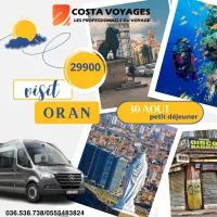 voyage organisé oran par transport vip