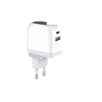 Ldnio Chargeur De Voyage 30W Ldnio A2522C Double Port Pd + Qc3.0