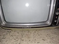 Télévision Toshiba Blackstripe C385, 1978 Antiquité