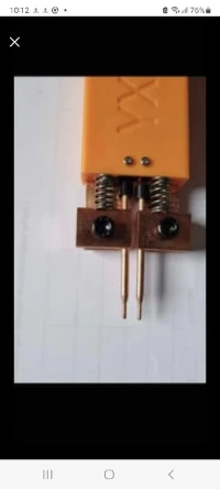 STYLO de soudage par points intégrés, soudeuse à main avec déclencheur pour batteries lithium 