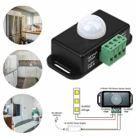 Detecteur de mouvement pir-8 12-24V, 6/3A, 8m PIR, 60 degré  arduino
