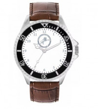 hommes-montre-millwall-silver-case-bracelet-en-cuir-marron-ain-benian-alger-algerie