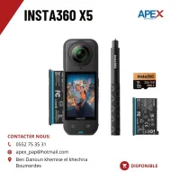 Insta360 x5 caméra d'action 3 piece 