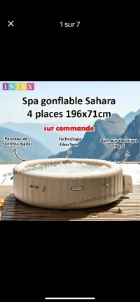 spa jacuzzi gonflable 4 places