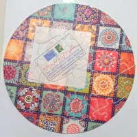 Puzzle rond 20 cm de diametre pour sublimation
