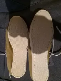 mocassin femme en daim