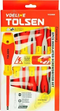 Jeux de tournevis 1000v 6pcs Tolsen