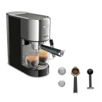 Cafetière expresso professionnelle en inox