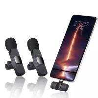 سماعات-الأذن-و-أجهزة-الصوت-microphone-sans-fil-24ghz-type-c-lightning-double-multiplatform-compatible-multi-plateformes-k9-السحاولة-الجزائر