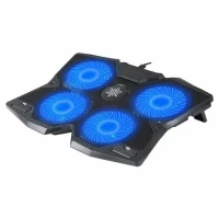 Refroidisseur Laptop avec 4 Ventilateurs Réglables Compatibles jusqu'à 17" S400